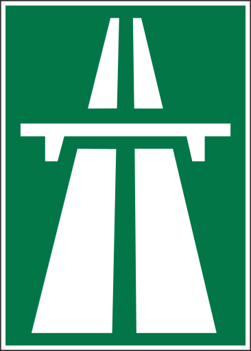 Via Sicura - Autobahnzeichen