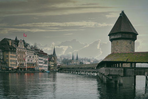 Luzern und seine bekannte Silhoutte